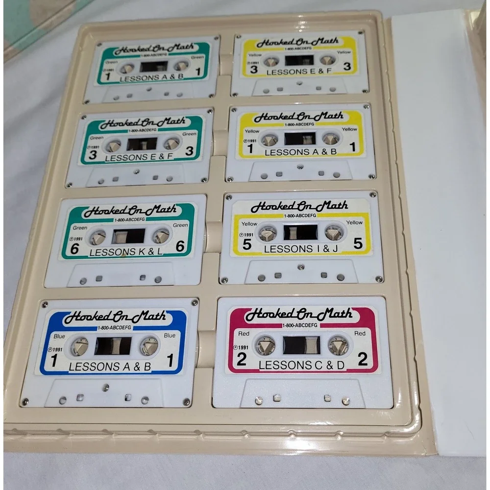 Hooked On Math Educational Learning System Flashcards Workbooks Homeschooling